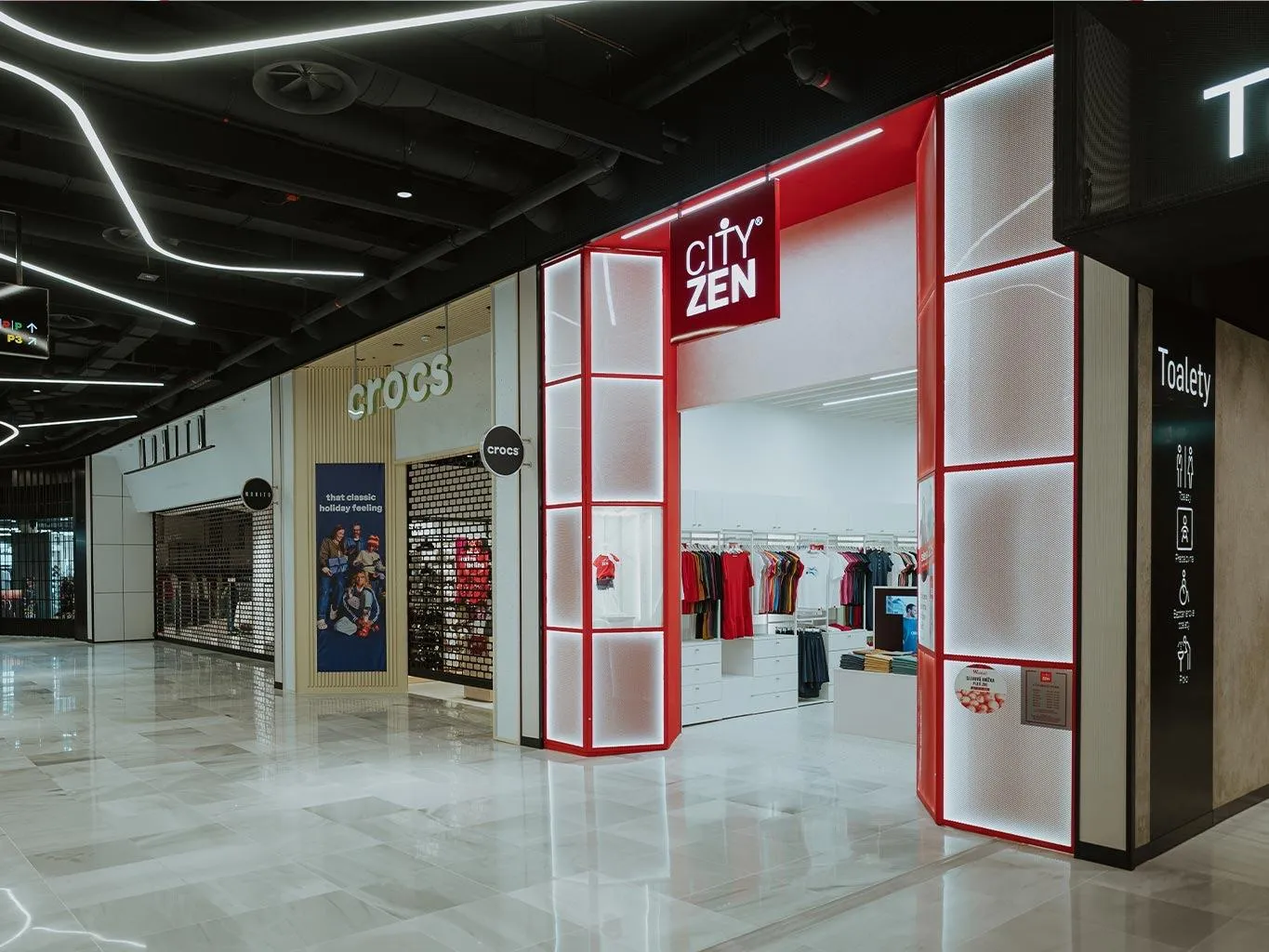 Wingdoor for new CITY ZEN shop